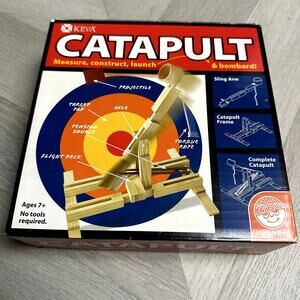 Keva Catapult Game Building Set Mindware 2010